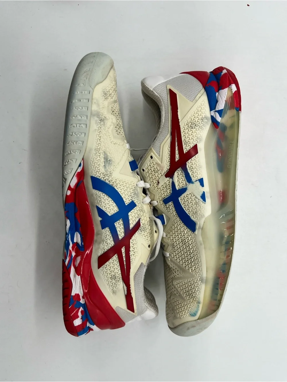 Asics Gel-Resolution 8 L.E. Retro Tokyo Olympic Men's 10 Tennis Shoes 1041A111